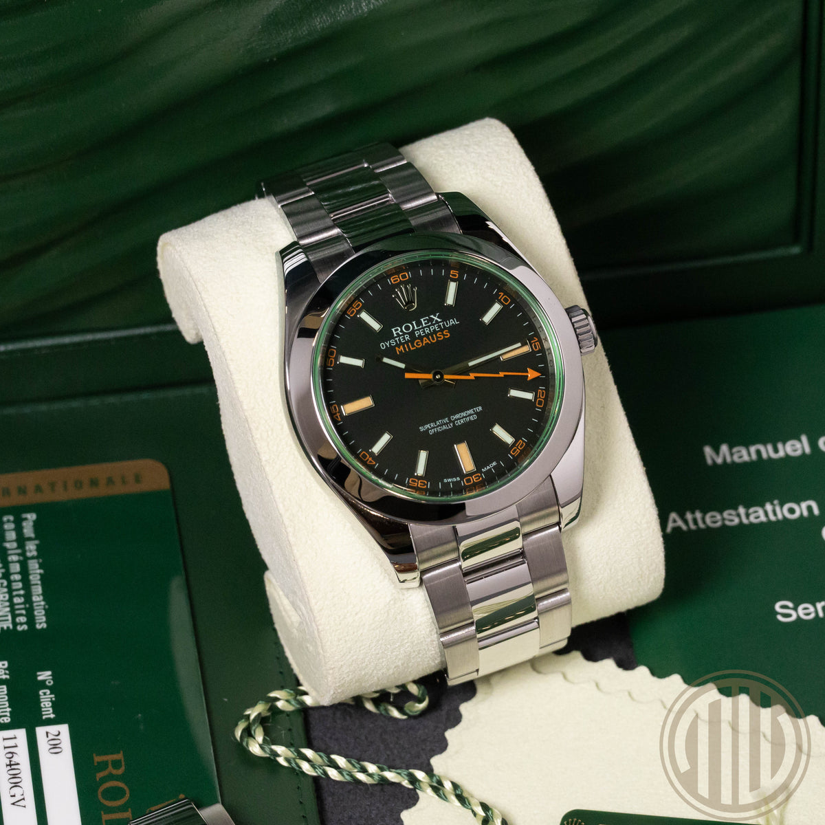 Rolex Milgauss Stainless-Steel | Box and Papers | 2011 | 116400GV