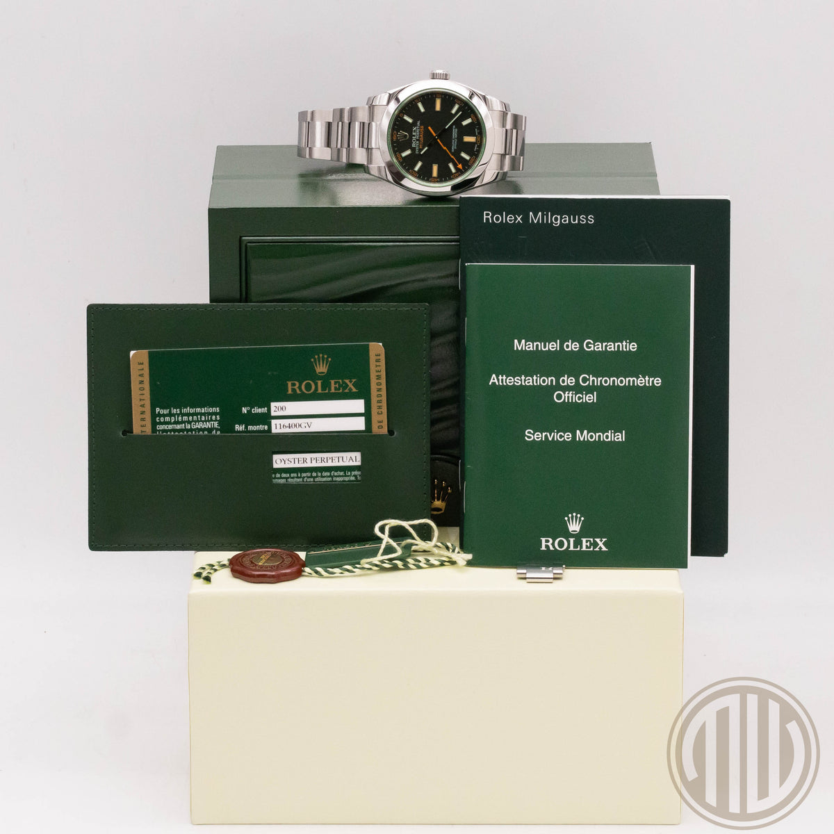 Rolex Milgauss Stainless-Steel | Box and Papers | 2011 | 116400GV