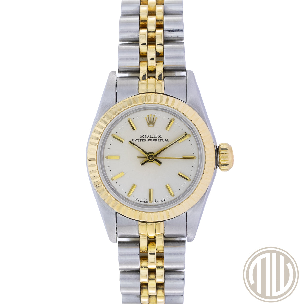 Rolex Oyster Perpetual Lady Bicolor | Lc100 With Papers | Year: 1986 | 67193