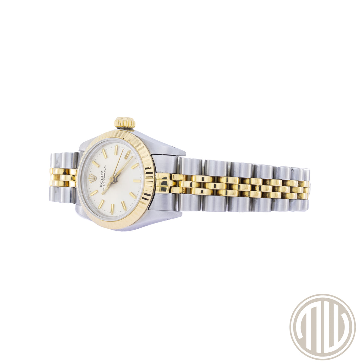 Rolex Oyster Perpetual Lady Bicolor | Lc100 With Papers | Year: 1986 | 67193