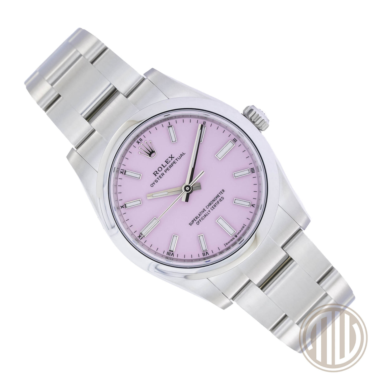 Rolex Oyster Perpetual 34 Candy Pink | New | Unworn | Box and Papers | July 2026