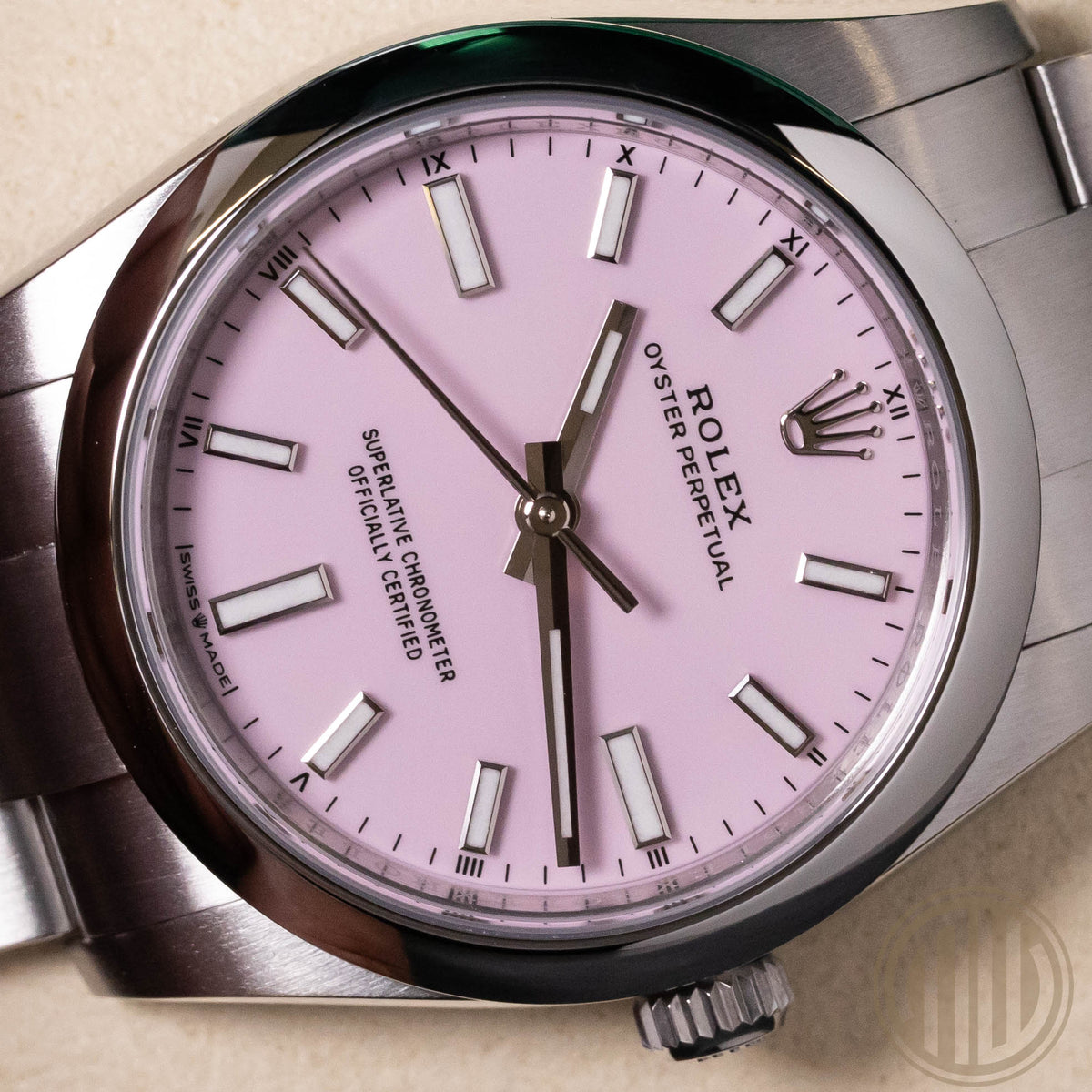 Rolex Oyster Perpetual 34 Candy Pink | New | Unworn | Box and Papers | July 2026