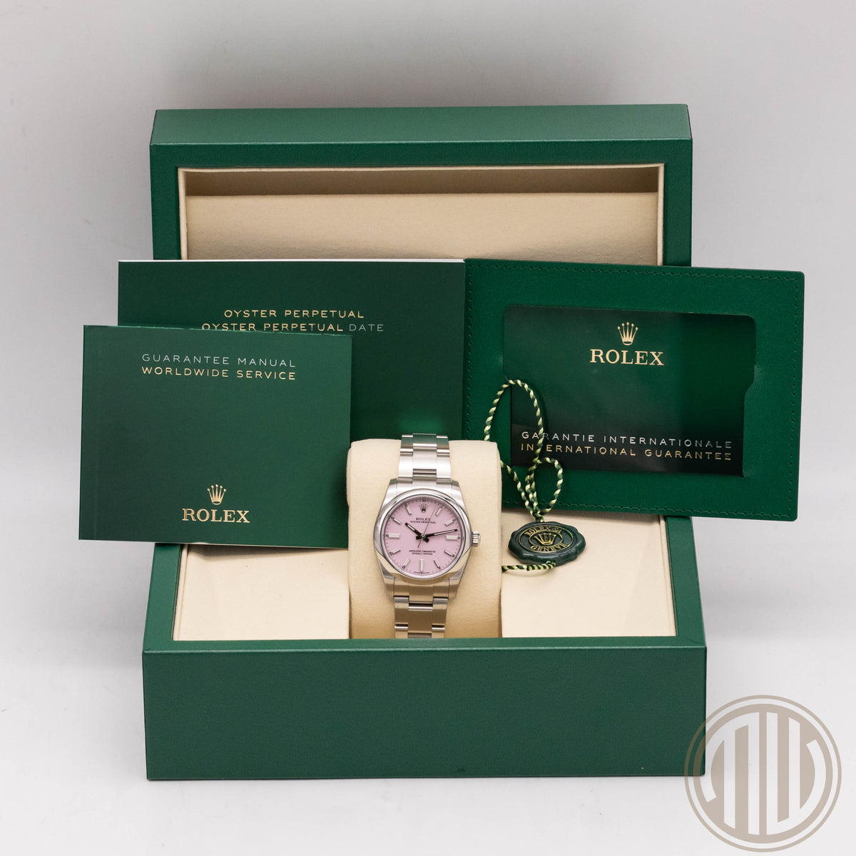 Rolex Oyster Perpetual 34 Candy Pink | New | Unworn | Box and Papers | July 2026