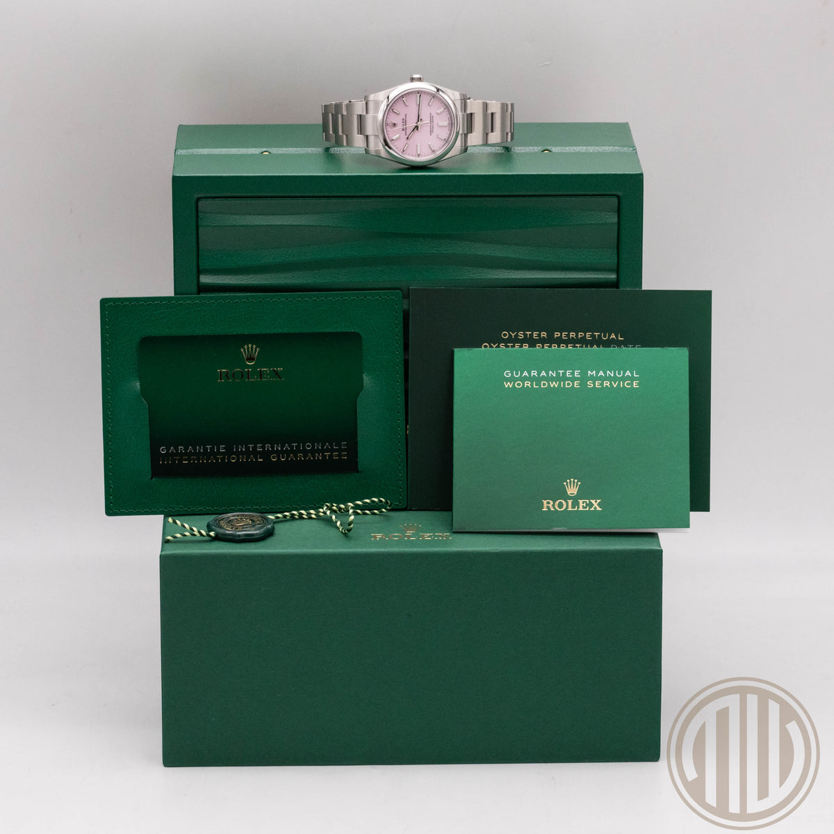 Rolex Oyster Perpetual 34 Candy Pink | New | Unworn | Box and Papers | July 2026