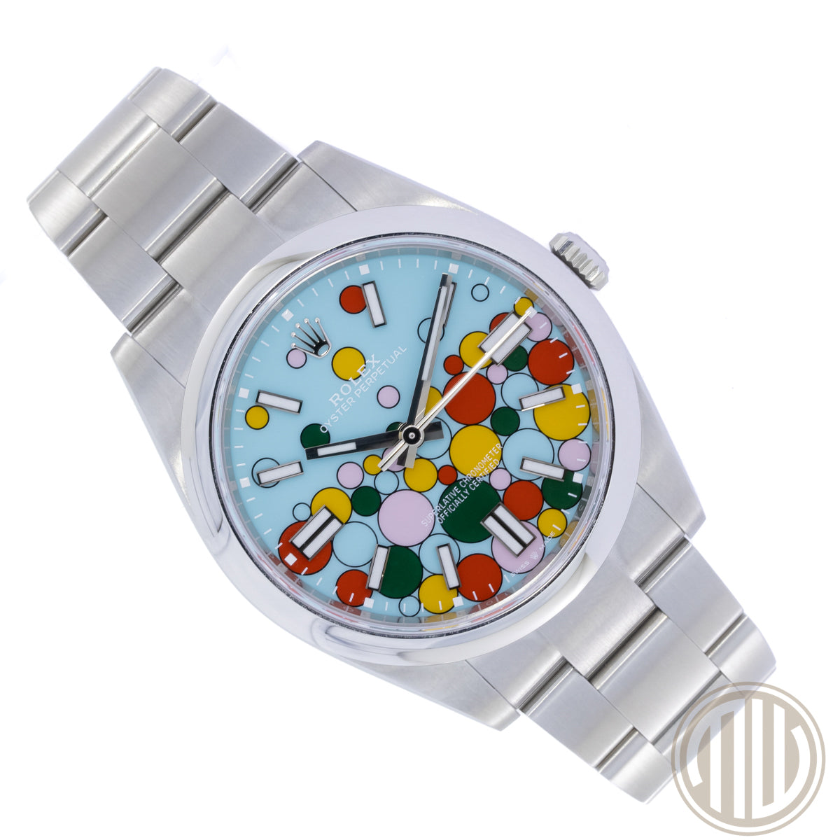 Rolex Oyster Perpetual Celebration Dial I Orig. Invoice I Box&Papers | LC100 I 41mm