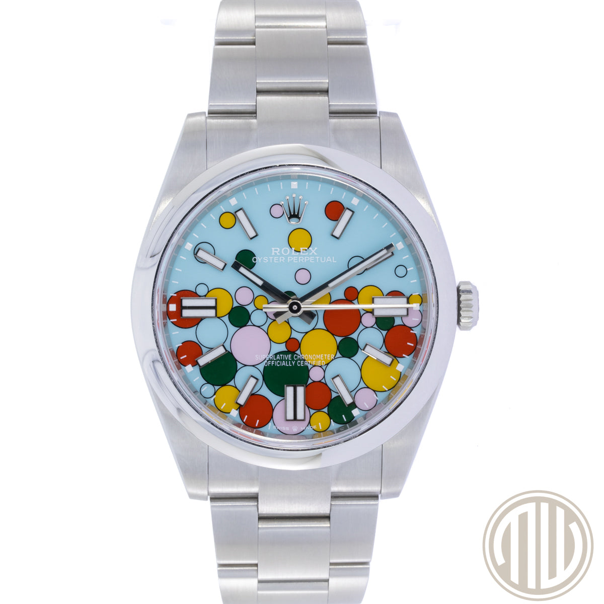Rolex Oyster Perpetual Celebration Dial I Orig. Invoice I Box&Papers | LC100 I 41mm