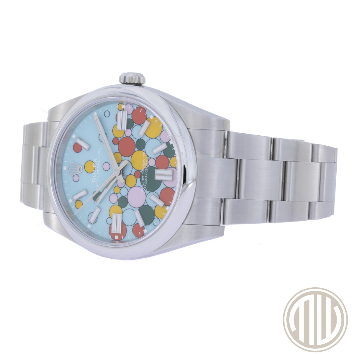 Rolex Oyster Perpetual Celebration Dial I Orig. Invoice I Box&Papers | LC100 I 41mm