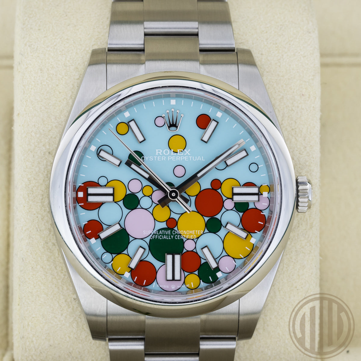 Rolex Oyster Perpetual Celebration Dial I Orig. Invoice I Box&Papers | LC100 I 41mm