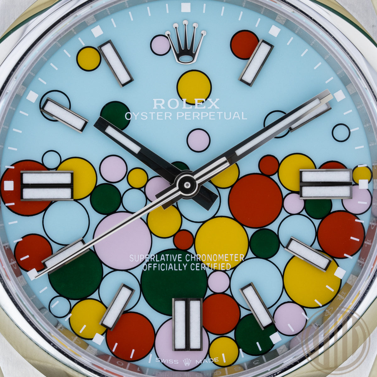 Rolex Oyster Perpetual Celebration Dial I Orig. Invoice I Box&Papers | LC100 I 41mm