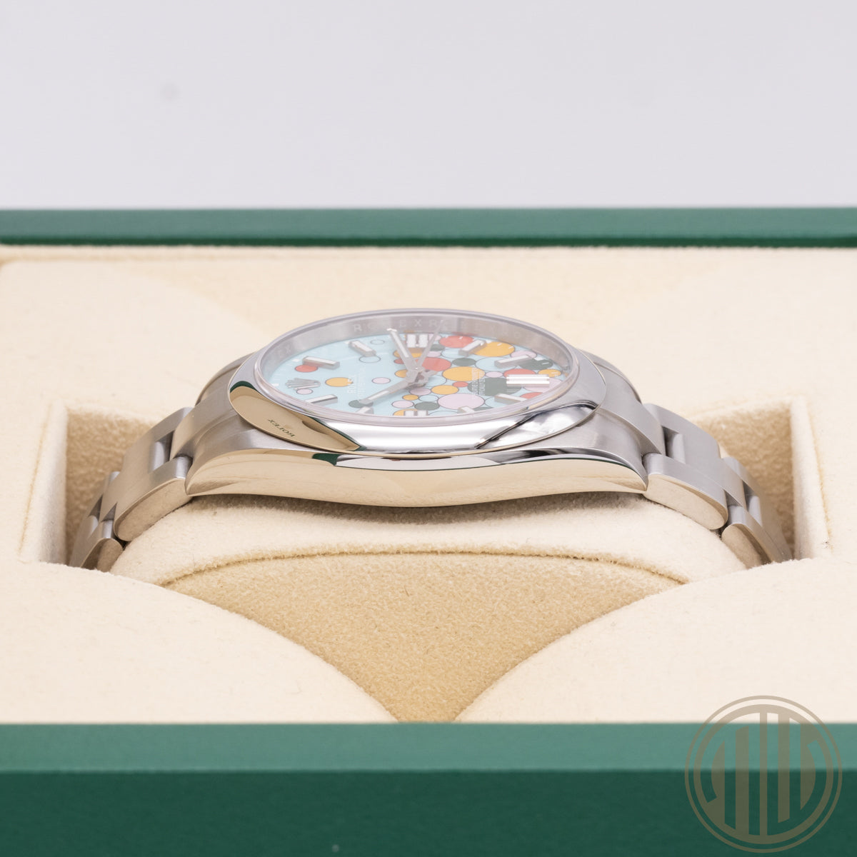 Rolex Oyster Perpetual Celebration Dial I Orig. Invoice I Box&Papers | LC100 I 41mm