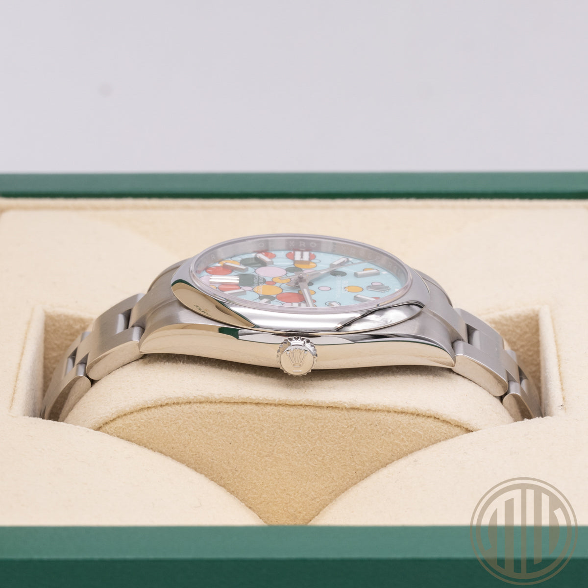 Rolex Oyster Perpetual Celebration Dial I Orig. Invoice I Box&Papers | LC100 I 41mm