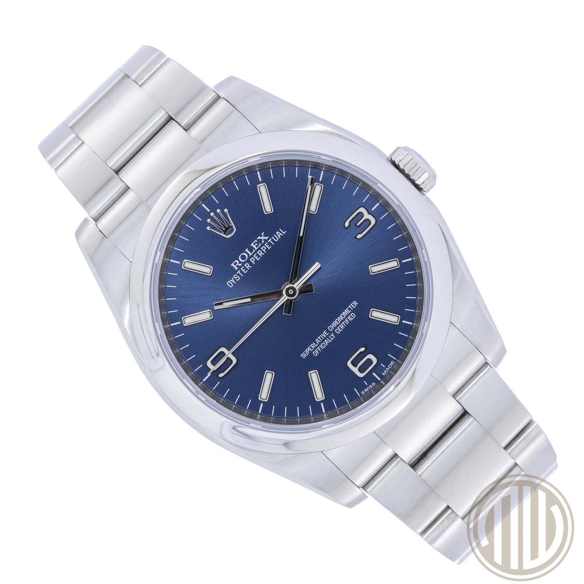 Rolex Oyster Perpetual 36 Blue Dial | Lc100 | Box and Papers | 2014 | 116000