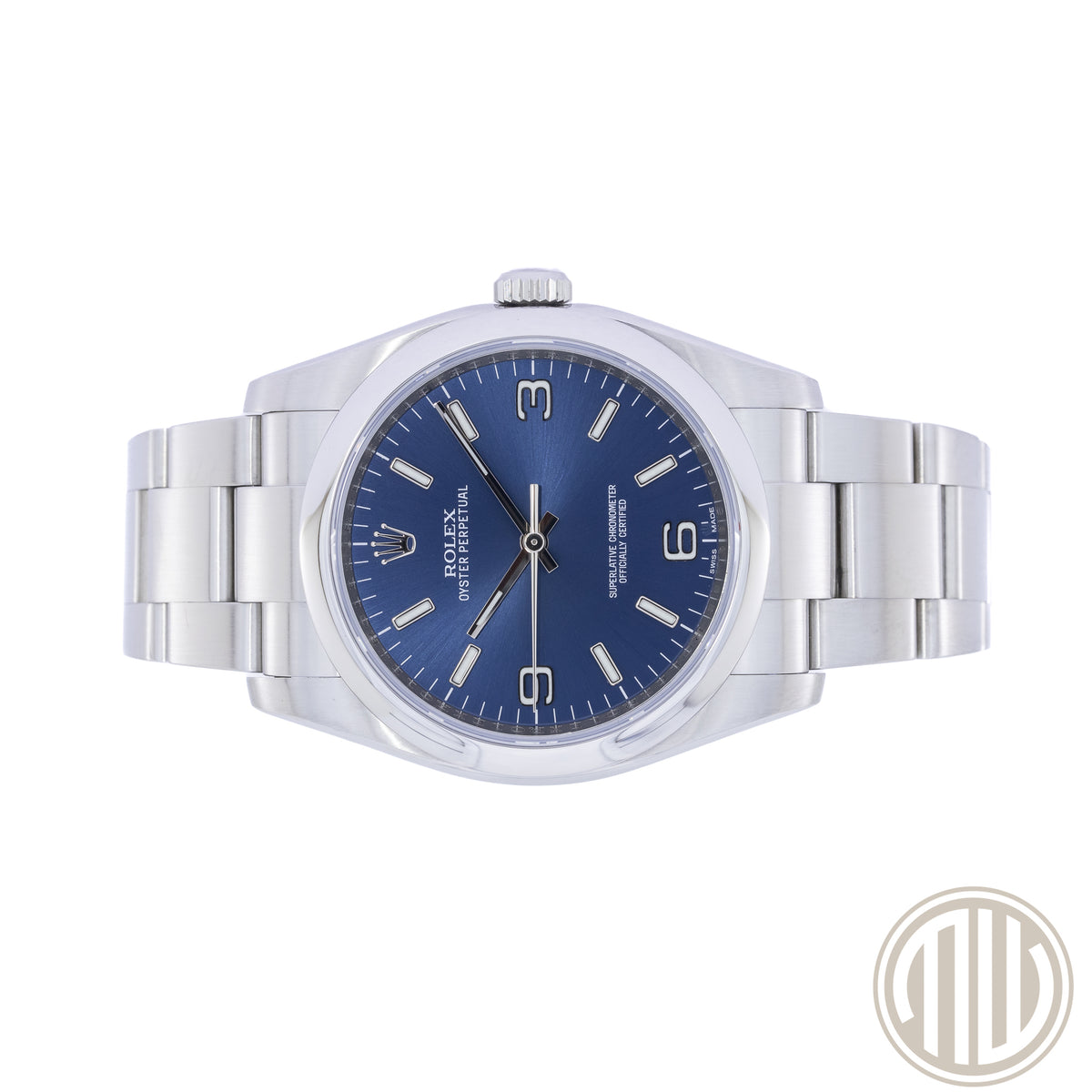 Rolex Oyster Perpetual 36 Blue Dial | Lc100 | Box and Papers | 2014 | 116000