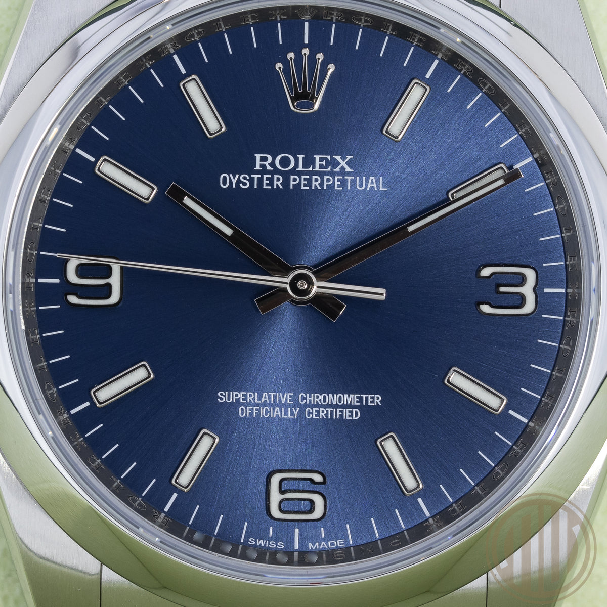 Rolex Oyster Perpetual 36 Blue Dial | Lc100 | Box and Papers | 2014 | 116000