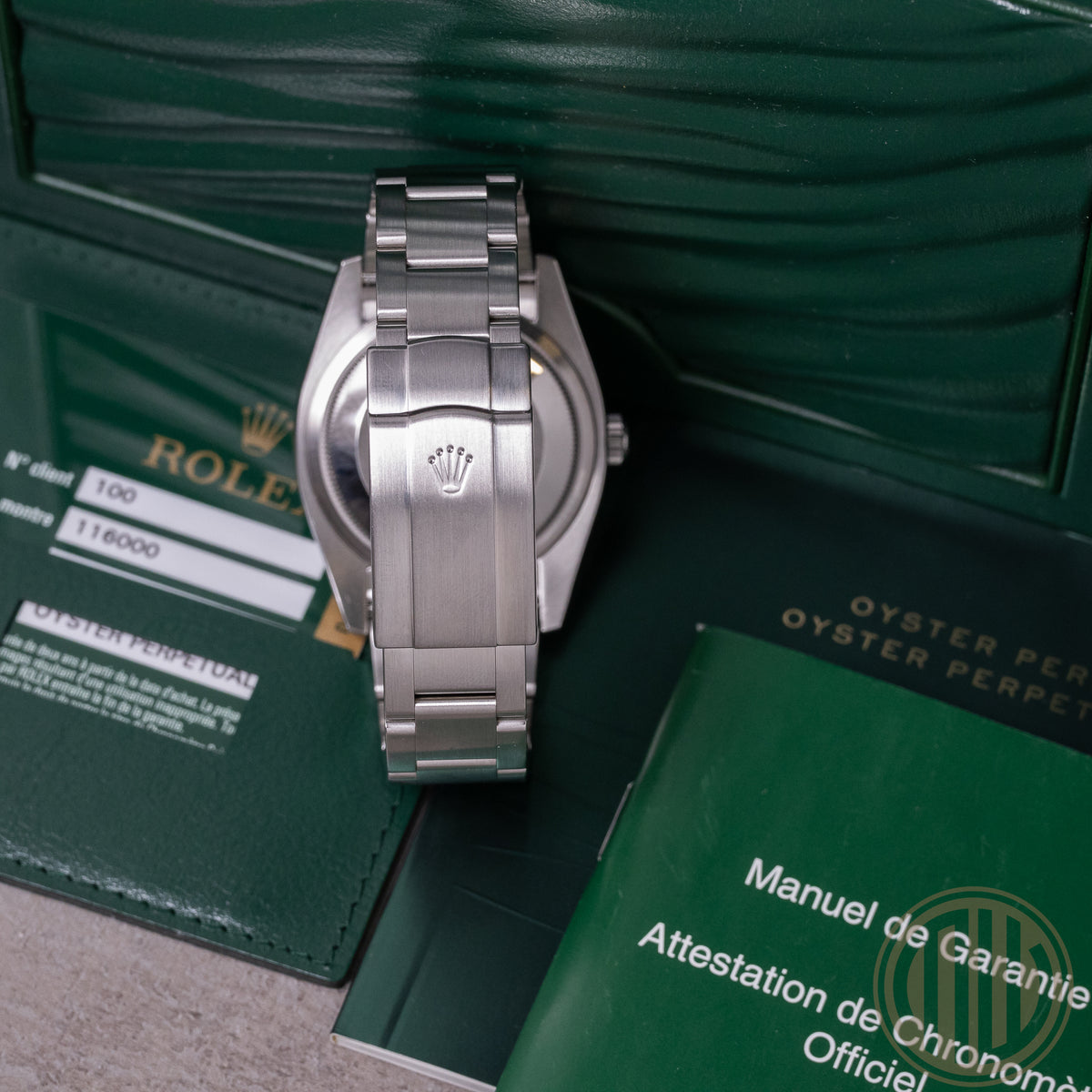 Rolex Oyster Perpetual 36 Blue Dial | Lc100 | Box and Papers | 2014 | 116000