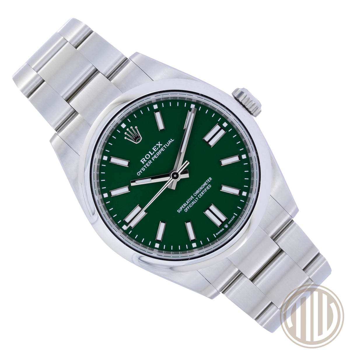Rolex Oyster Perpetual  Green Dial | 41mm | Box and Papers | 2025 | 134300