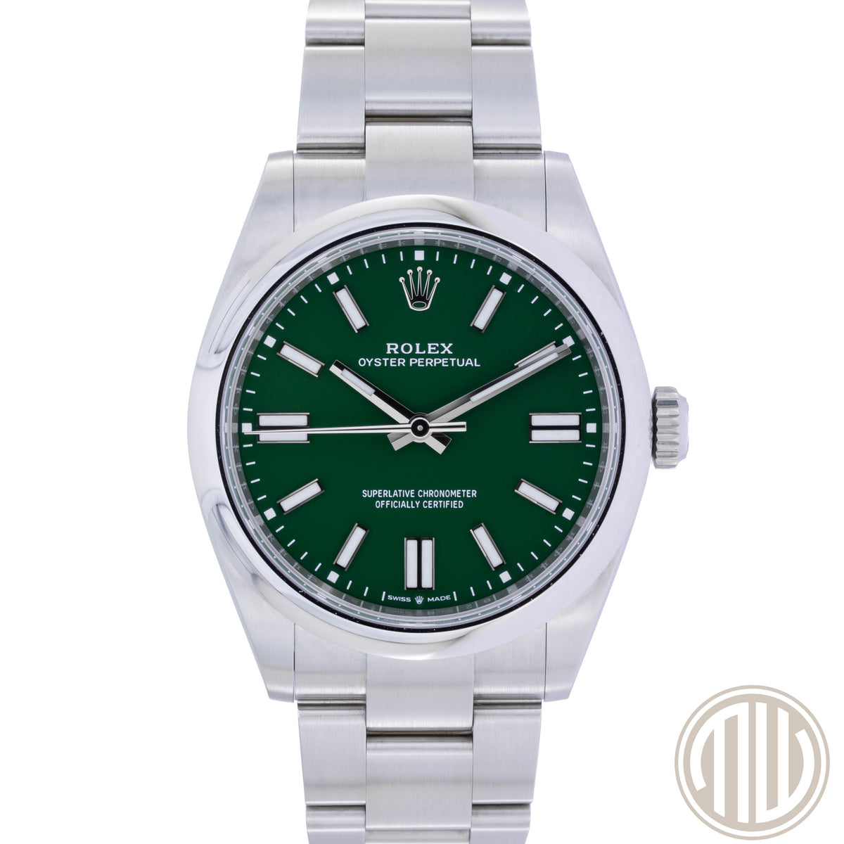 Rolex Oyster Perpetual  Green Dial | 41mm | Box and Papers | 2025 | 134300