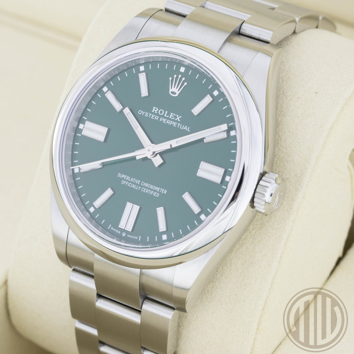 Rolex Oyster Perpetual  Green Dial | 41mm | Box and Papers | 2025 | 134300