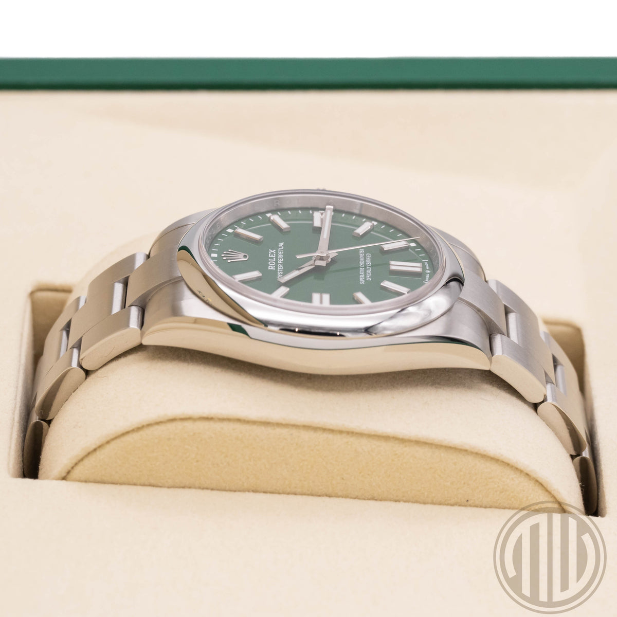 Rolex Oyster Perpetual  Green Dial | 41mm | Box and Papers | 2025 | 134300