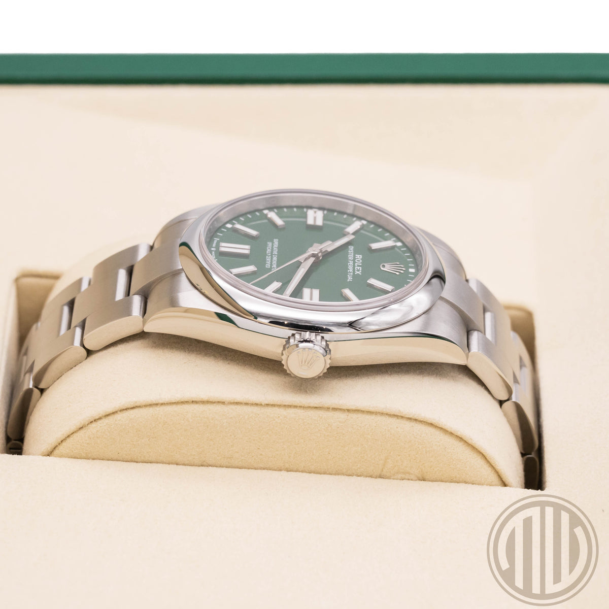 Rolex Oyster Perpetual  Green Dial | 41mm | Box and Papers | 2025 | 134300