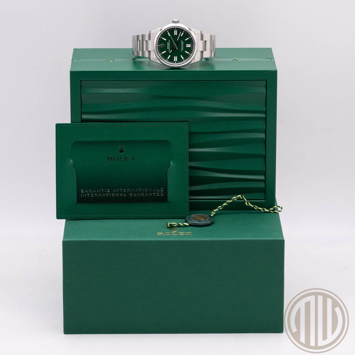 Rolex Oyster Perpetual  Green Dial | 41mm | Box and Papers | 2025 | 134300