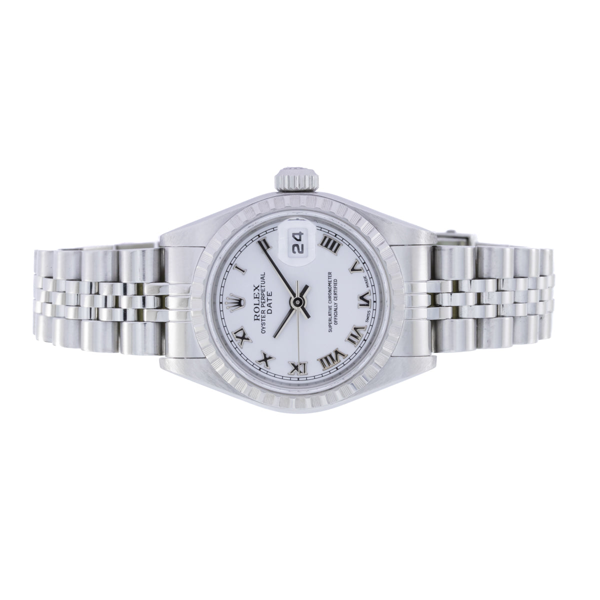 Rolex Oyster Perpetual Lady Date Jubileo | Esfera blanca | Caja y Papeles | 2003