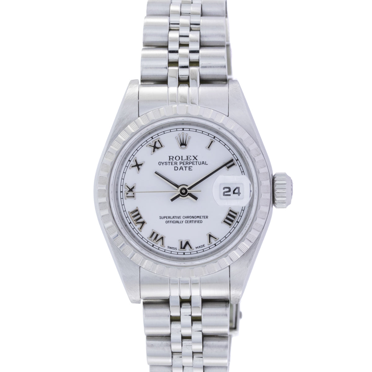 Rolex Oyster Perpetual Lady Date Jubileo | Esfera blanca | Caja y Papeles | 2003