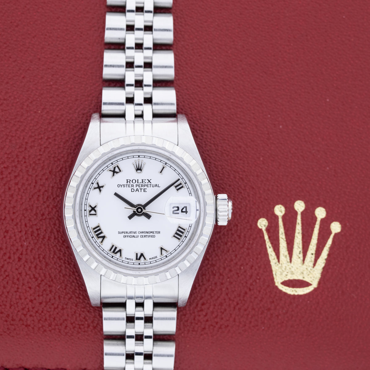 Rolex Oyster Perpetual Lady Date Jubilee | White Dial | Box and Papers | 2003