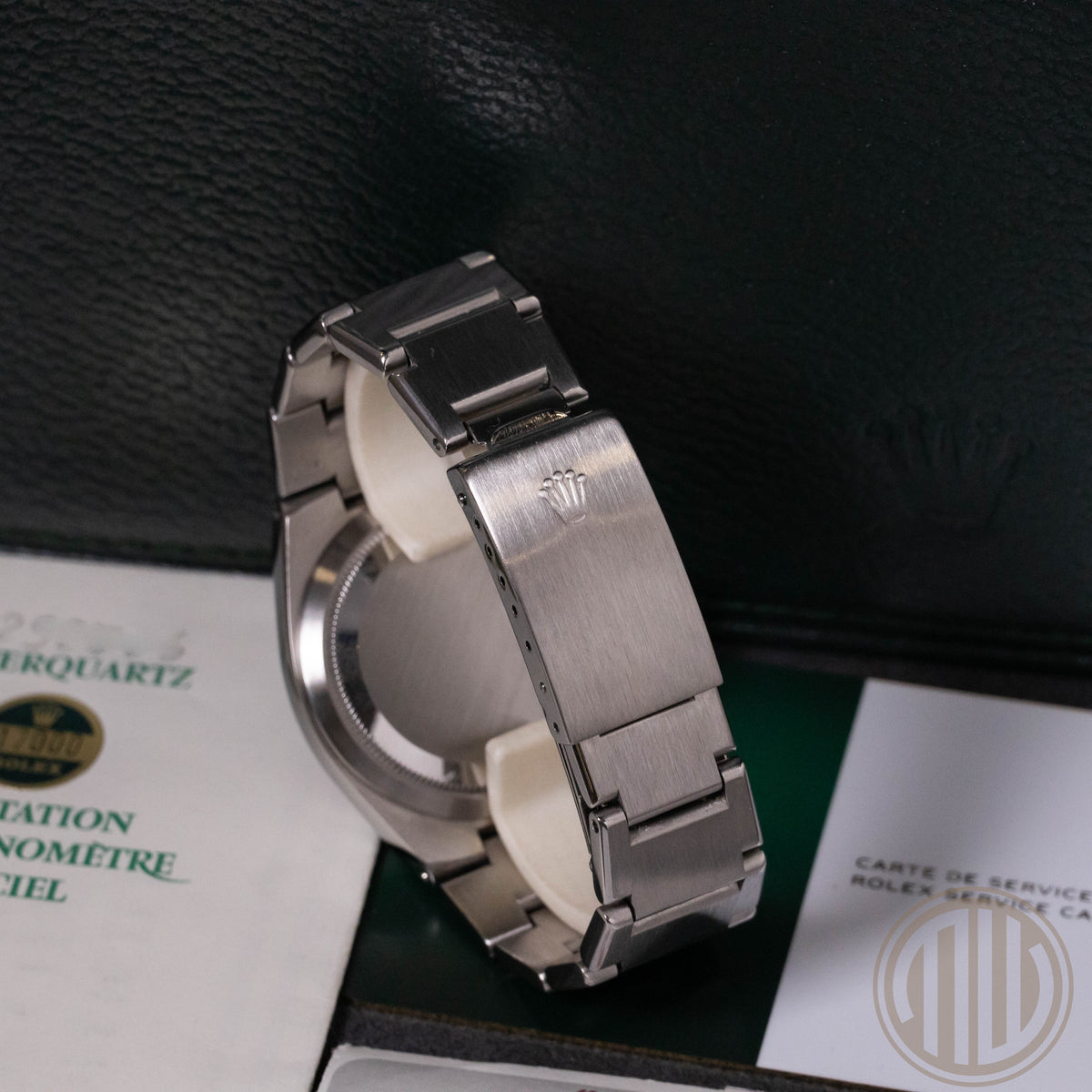 Rolex Datejust Oysterquartz Blue Dial | Rolex Warranty | Lc100 | Box and Papers | 1990