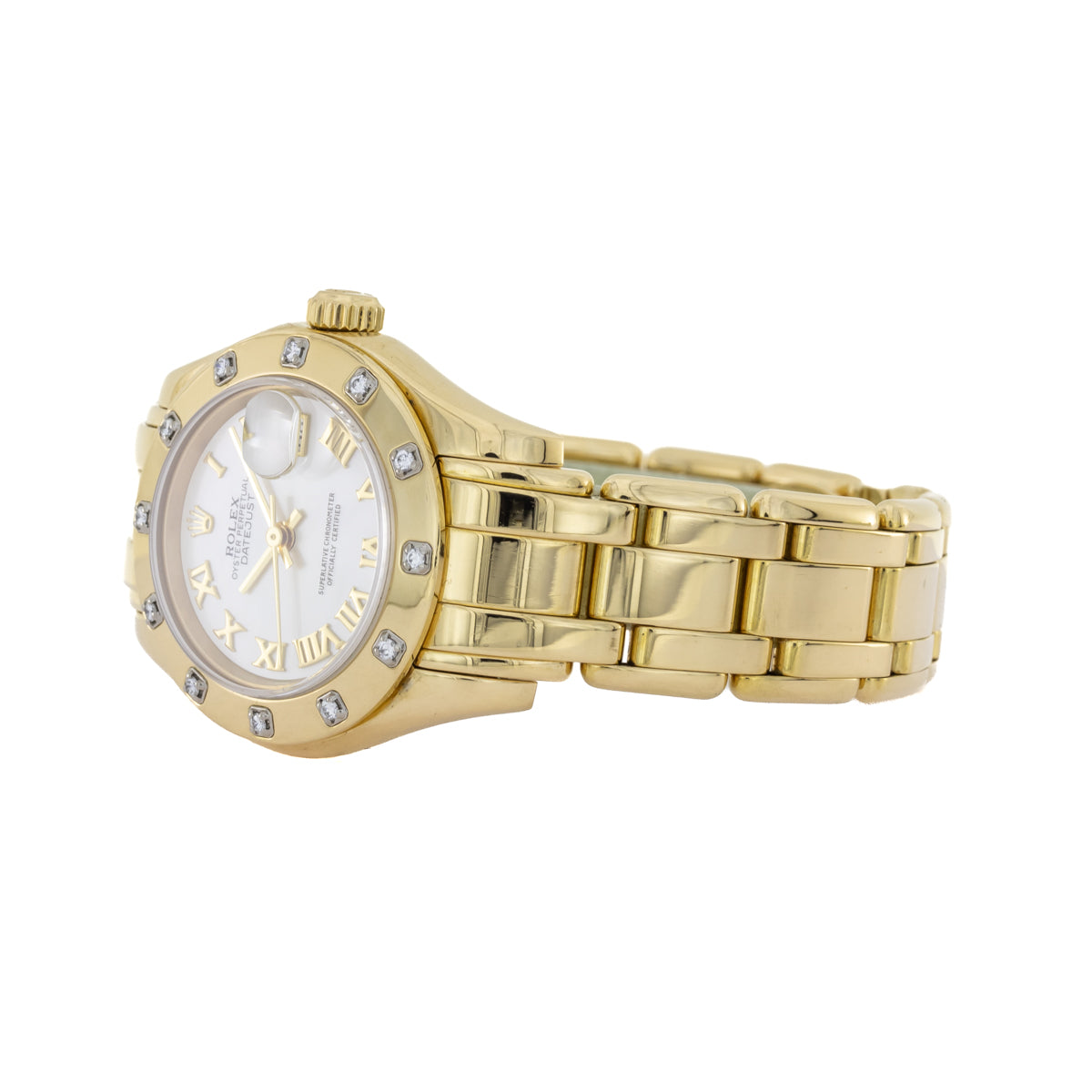 Rolex Lady-Datejust Pearlmaster Esfera MOP | Lc100 | Caja y Papeles | 69318