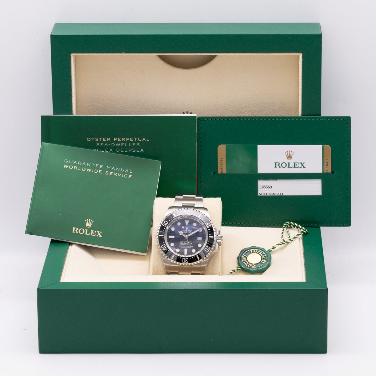 Rolex Sea-Dweller Deepsea Nuevo | Sin usar | Caja y Papeles | 2019 | 126660