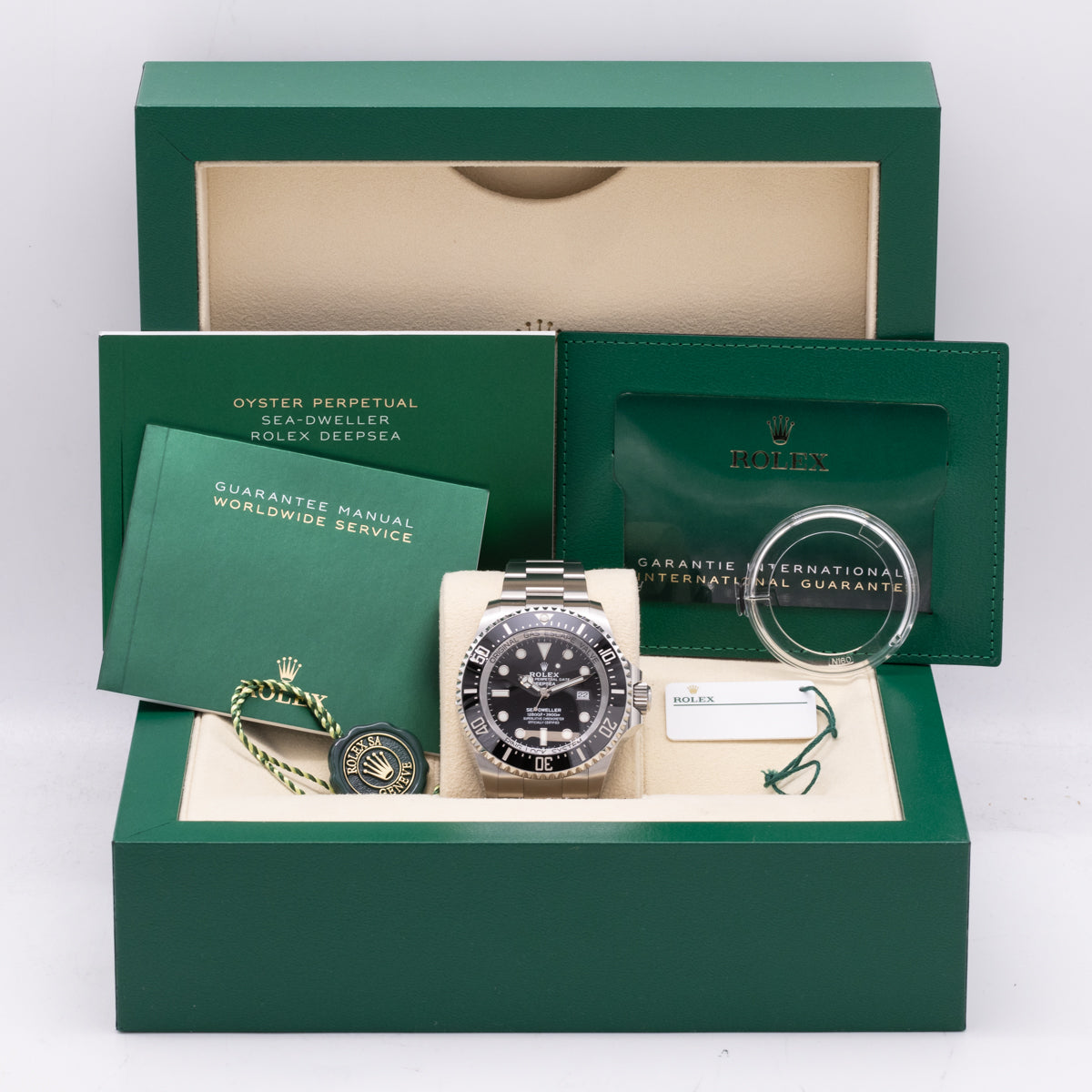 Rolex Sea-Dweller Deepsea Black | Unworn | Box and Papers | 2021