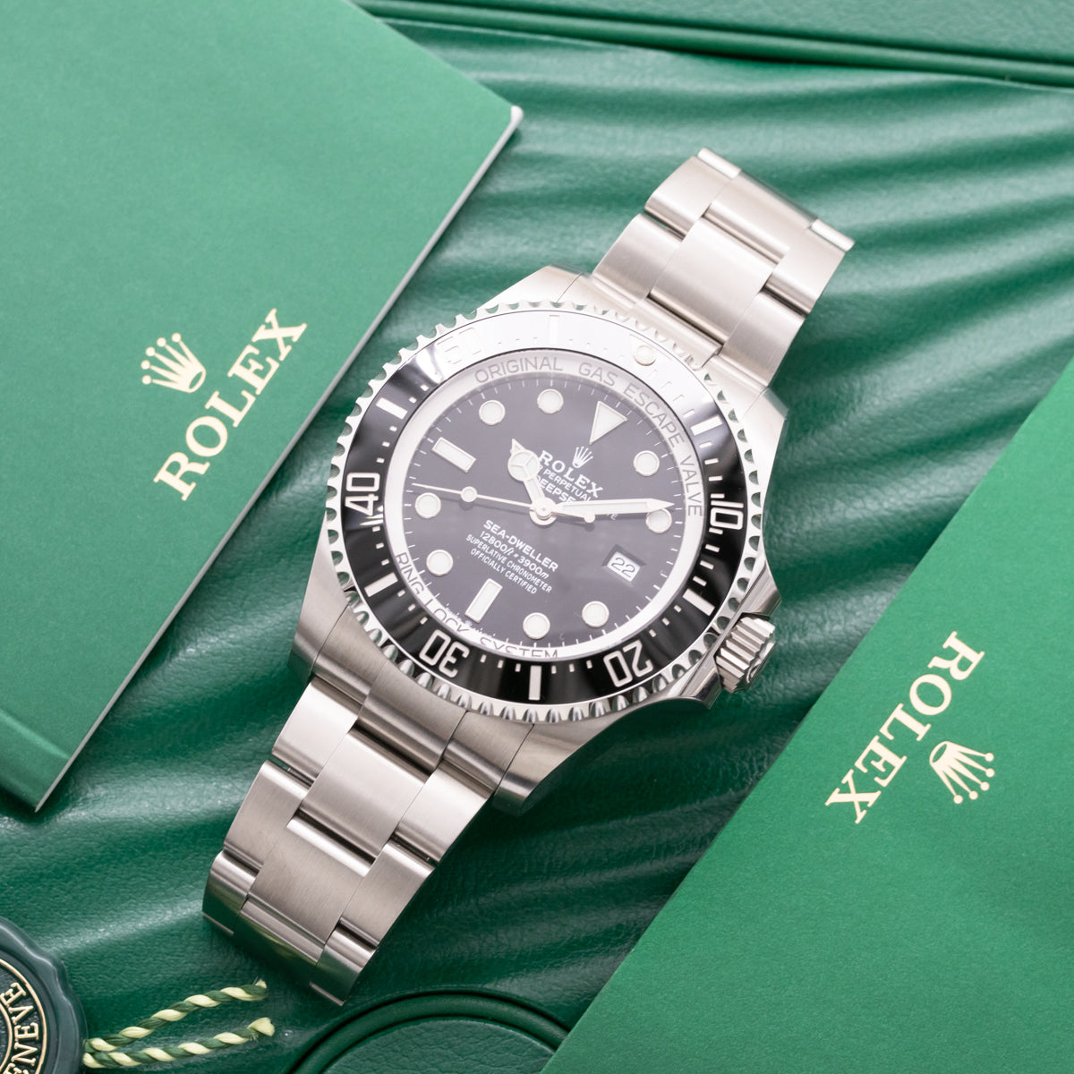 Rolex Sea-Dweller Deepsea Black | Unworn | Box and Papers | 2021