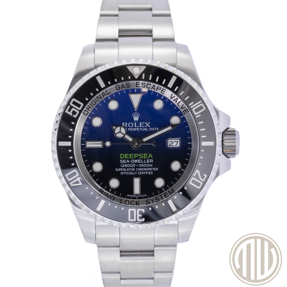 Rolex Sea-Dweller Deepsea D-Blue | Rolex Service | Box and Papers | 2014 | 116660