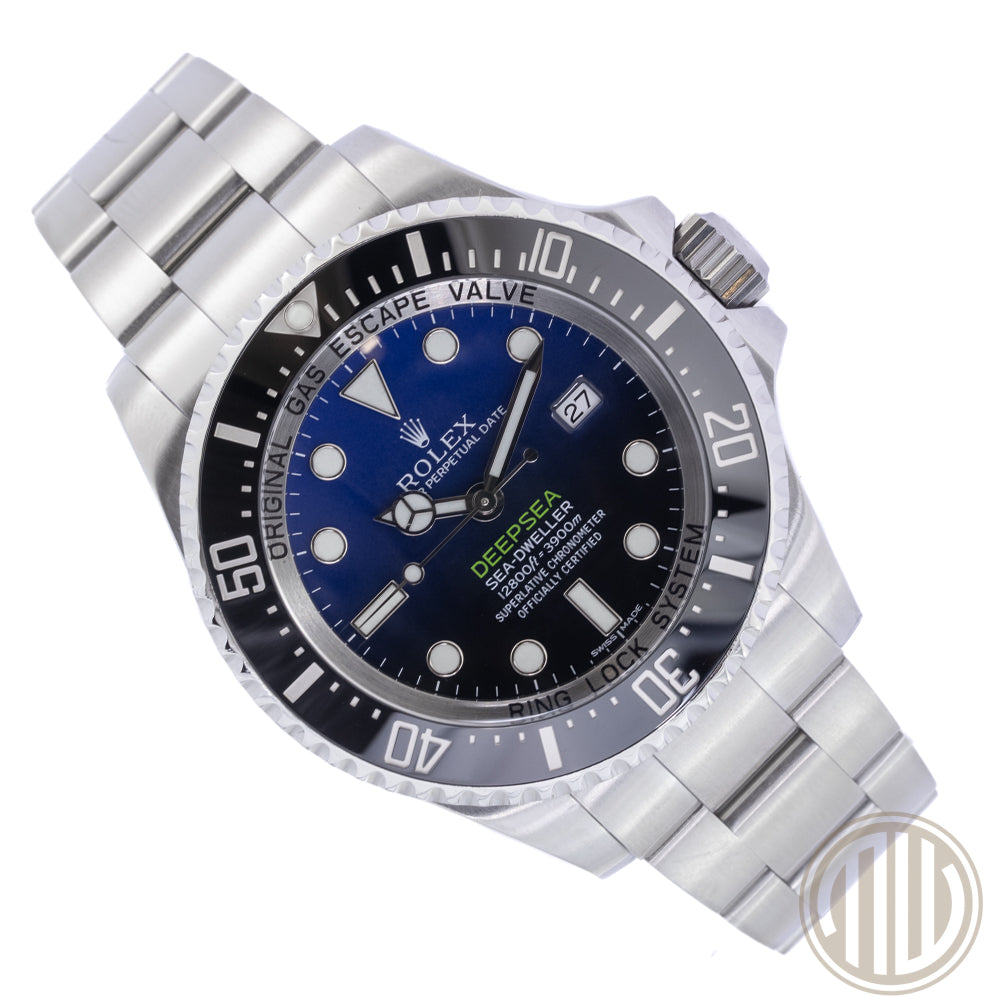 Rolex Sea-Dweller Deepsea D-Blue | Rolex Service | Box and Papers | 2014 | 116660