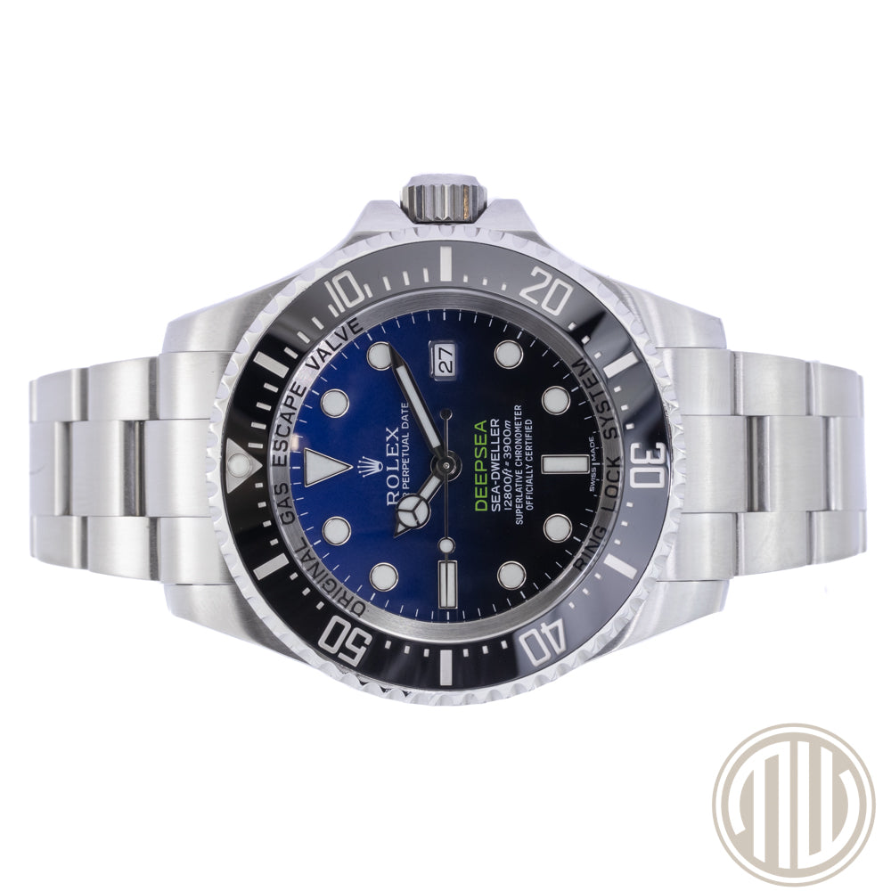 Rolex Sea-Dweller Deepsea D-Blue | Rolex Service | Box and Papers | 2014 | 116660