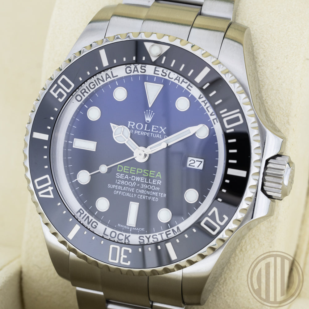 Rolex Sea-Dweller Deepsea D-Blue | Rolex Service | Box and Papers | 2014 | 116660