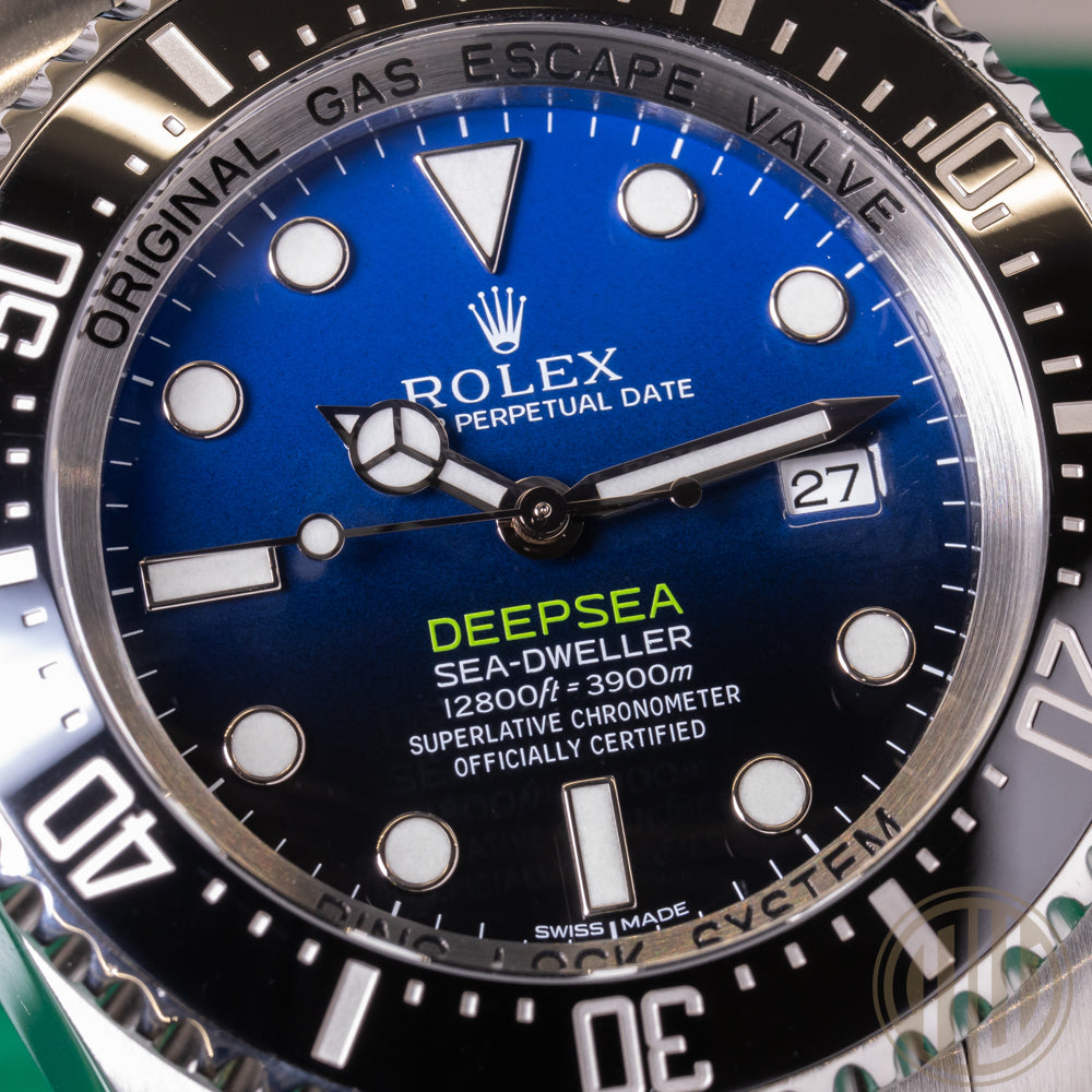 Rolex Sea-Dweller Deepsea D-Blue | Rolex Service | Box and Papers | 2014 | 116660