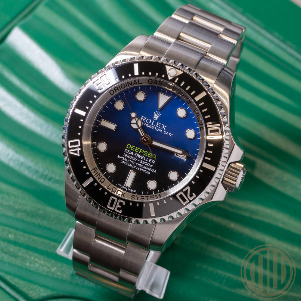 Rolex Sea-Dweller Deepsea D-Blue | Rolex Service | Box and Papers | 2014 | 116660