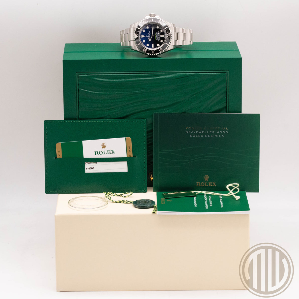 Rolex Sea-Dweller Deepsea D-Blue | Full-Sticker | New | Unworn | Box and Papers | 2015