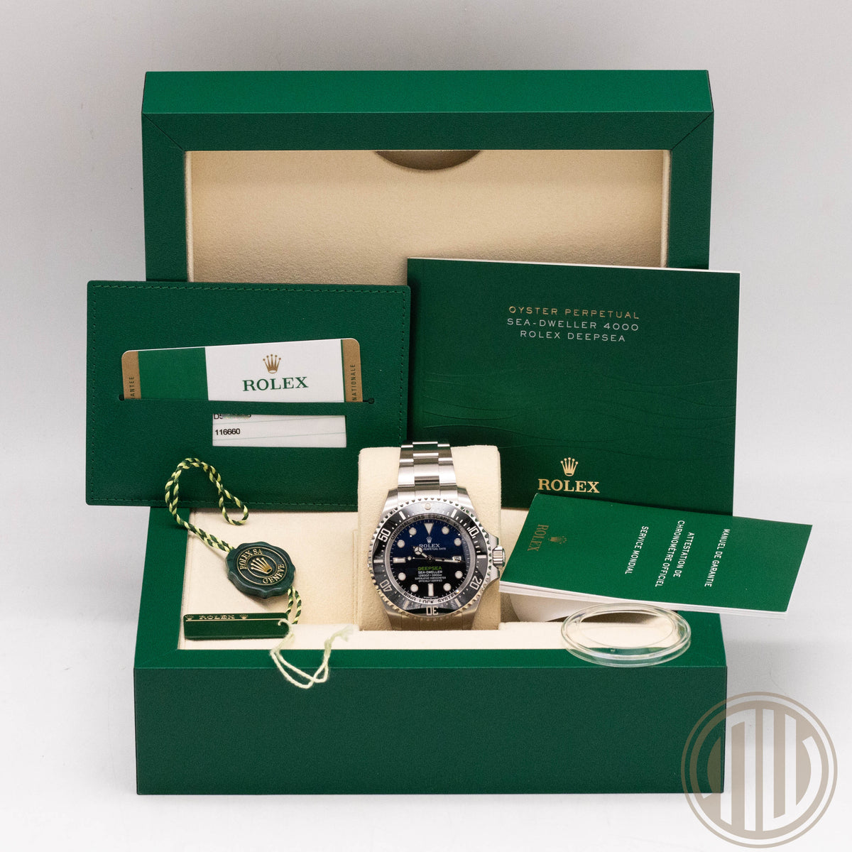 Rolex Sea-Dweller Deepsea D-Blue | Full-Sticker | New | Unworn | Box and Papers | 2015