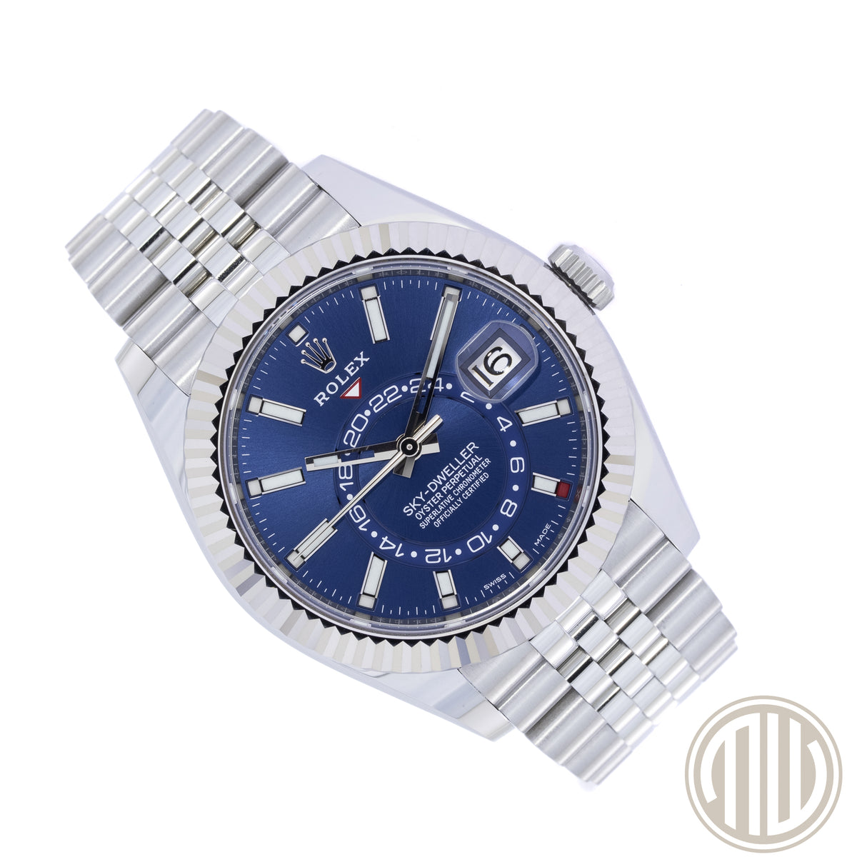 Rolex Sky-Dweller Jubilee | Blue Dial | Box and Papers | 2021 | 326934