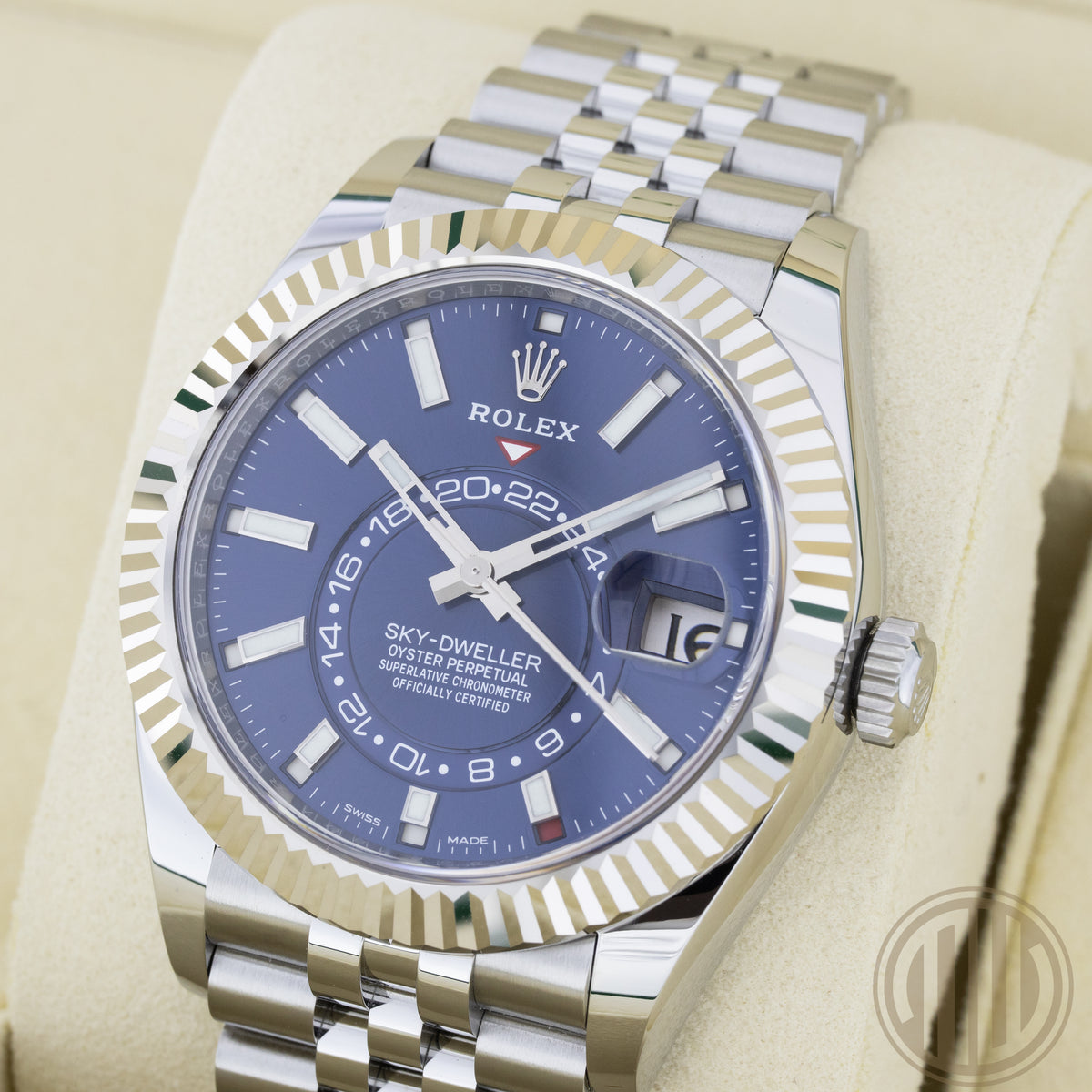 Rolex Sky-Dweller Jubilee | Blue Dial | Box and Papers | 2021 | 326934