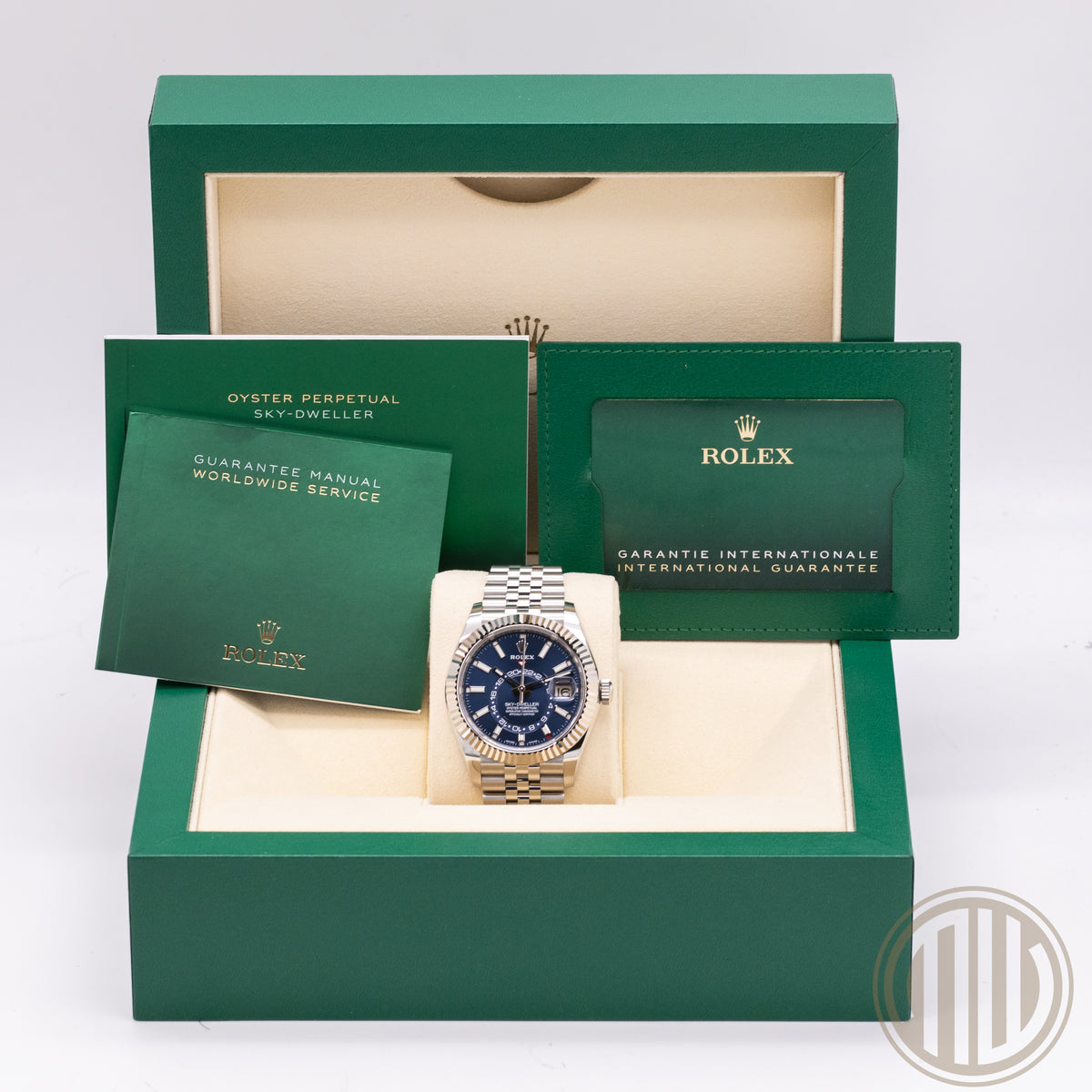 Rolex Sky-Dweller Jubilee | Blue Dial | Box and Papers | 2021 | 326934