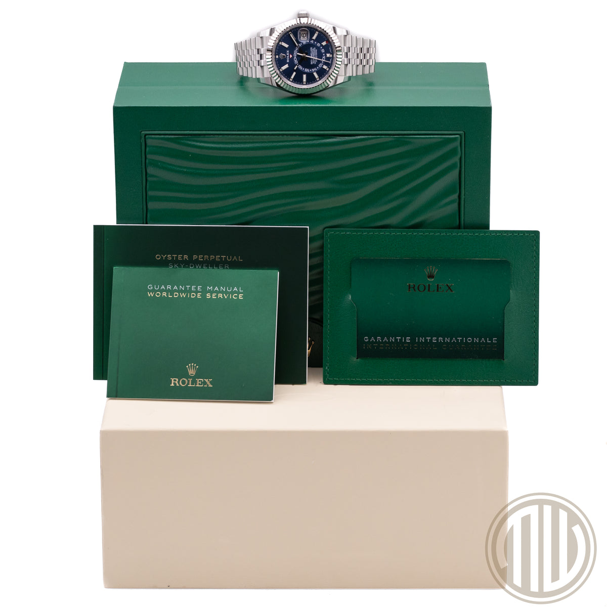 Rolex Sky-Dweller Jubilee | Blue Dial | Box and Papers | 2021 | 326934