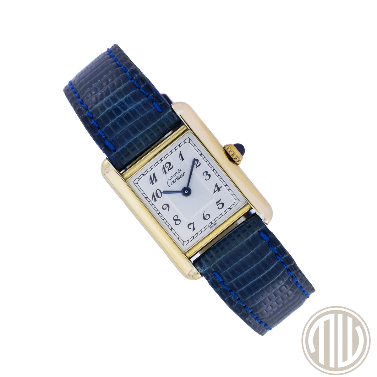 Cartier Tank Vermeil Gold Plated | Quarz | Box and Papers | 1992
