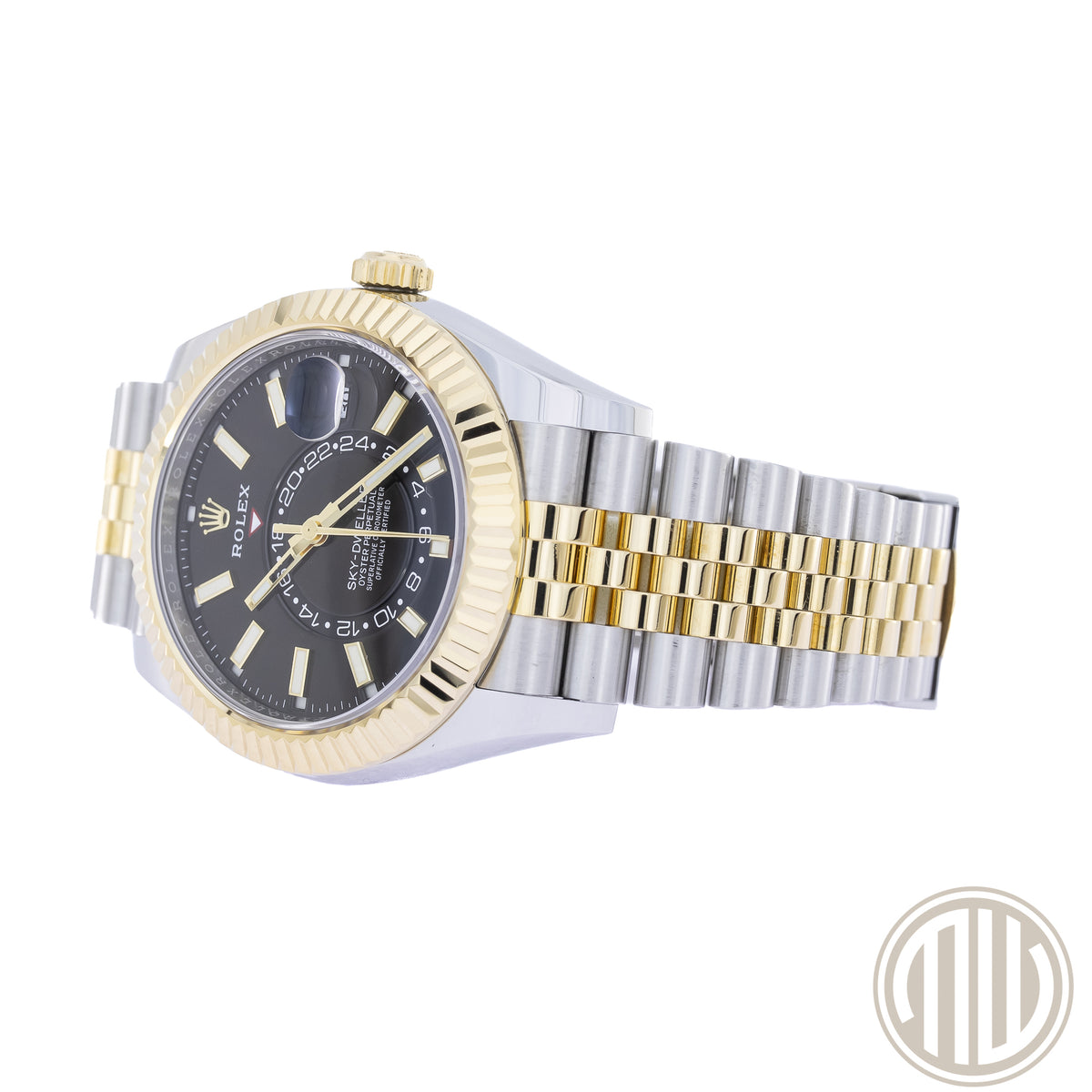 Rolex Sky-Dweller Bicolor | Black Dial | Jubilee | 326933
