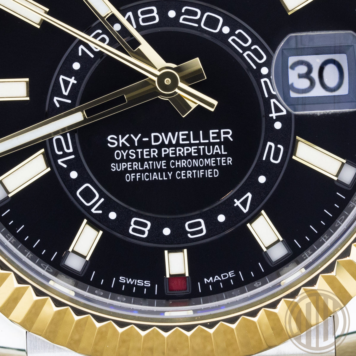 Rolex Sky-Dweller Bicolor | Black Dial | Jubilee | 326933