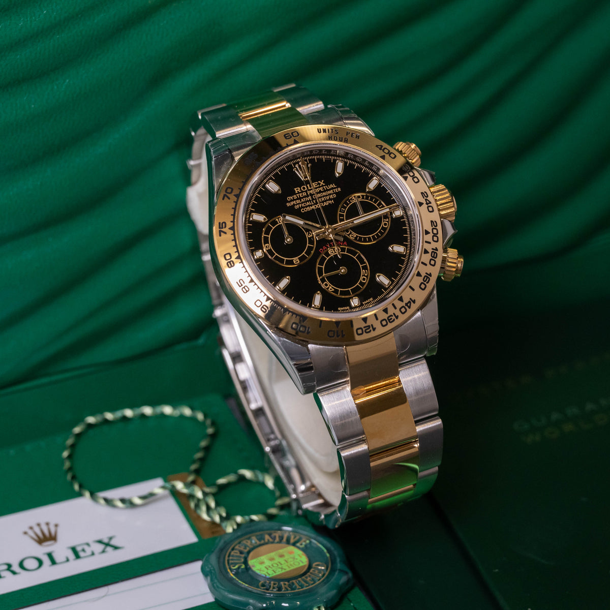 Rolex Daytona Bicolor | New | Full-Sticker | Orig.Invoice | Box and Papers | 2019