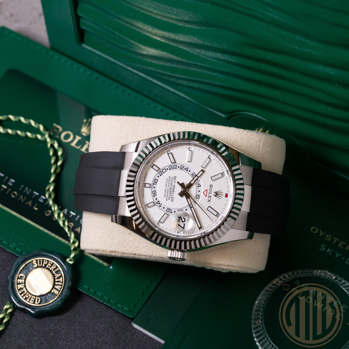 Rolex Sky-Dweller White Dial | Whitegold | New | Unworn | Box and Papers | 2025